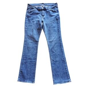 Old Navy The Sweetheart Bootcut Jeans Medium Wash Blue Denim Size 12 Tall Long